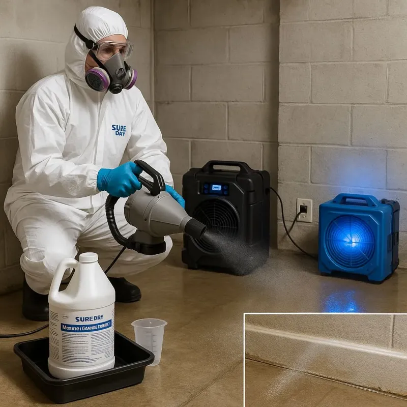 Sanitization and Odor Removal process in Moores Mill, AL