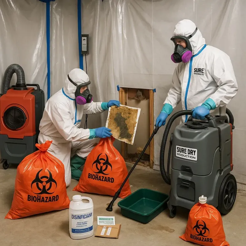 Contaminated Water Handling Protocols process in Moores Mill, AL